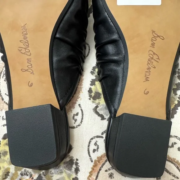 Sam Edelman Julia Elegant Black Women's Mules