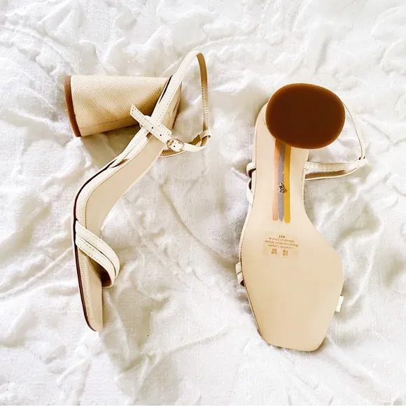Sam Edelman Kit Beige Heels Size 8.5 New $140