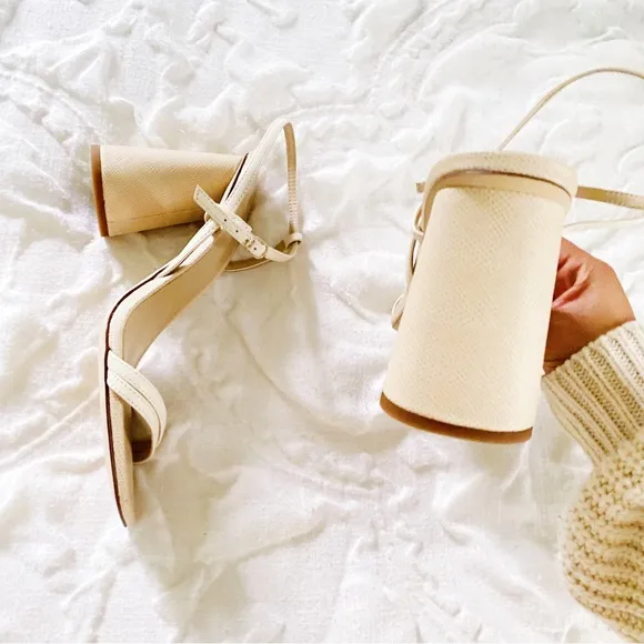 Sam Edelman Kit Beige Heels Size 8.5 New $140