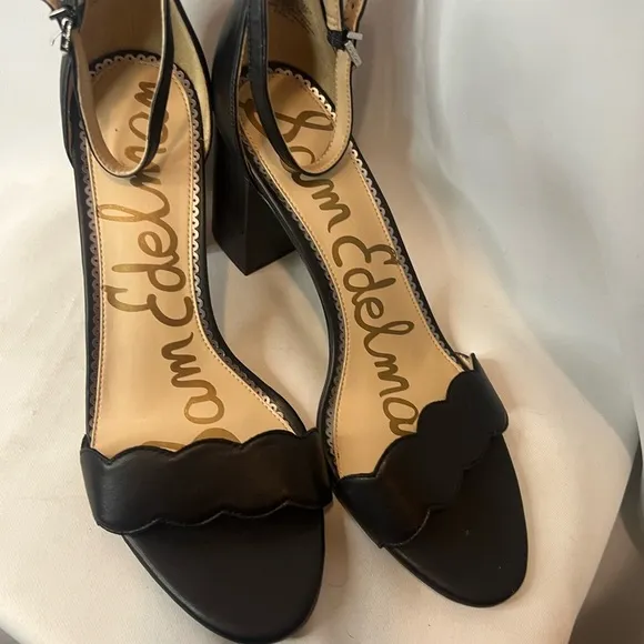 Sam Edelman  New Black High Heel Slingback Pumps