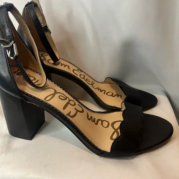 Sam Edelman  New Black High Heel Slingback Pumps
