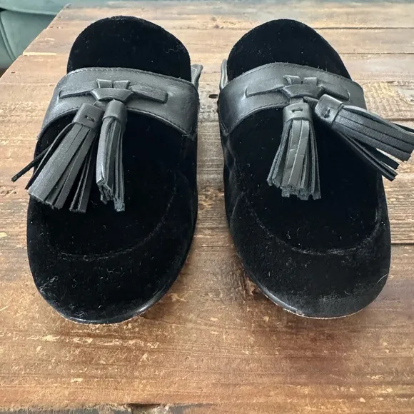 Sam Edelman Paris Velvet Leather Mules