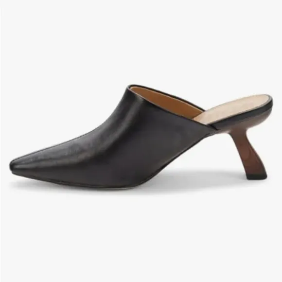 Sam Edelman Skyla leather heel mules