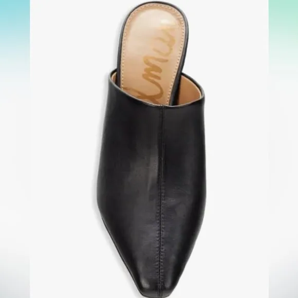 Sam Edelman Skyla leather heel mules
