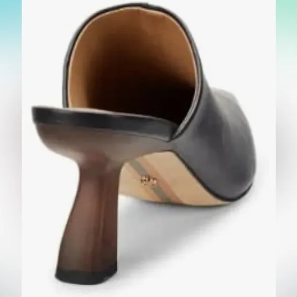 Sam Edelman Skyla leather heel mules