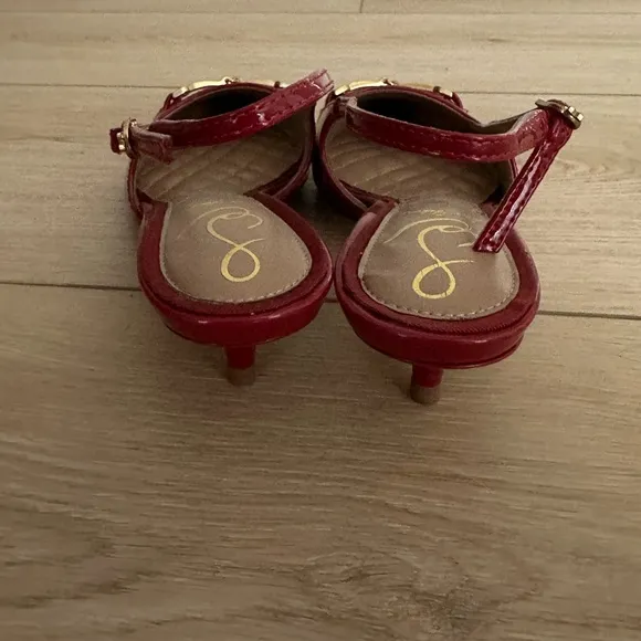 Sam Edelman Slingback Kitten Heels Size 5