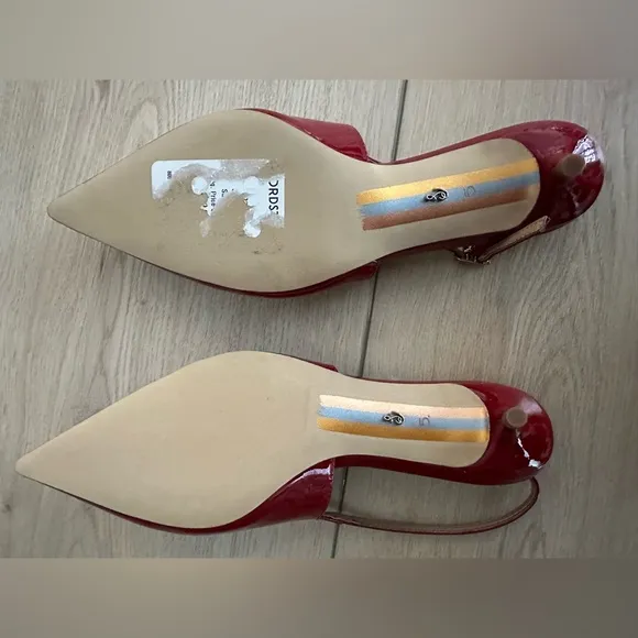 Sam Edelman Slingback Kitten Heels Size 5