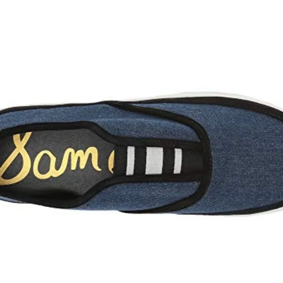 Sam Edelman Women's Landry Denim Blue Sneakers_6M