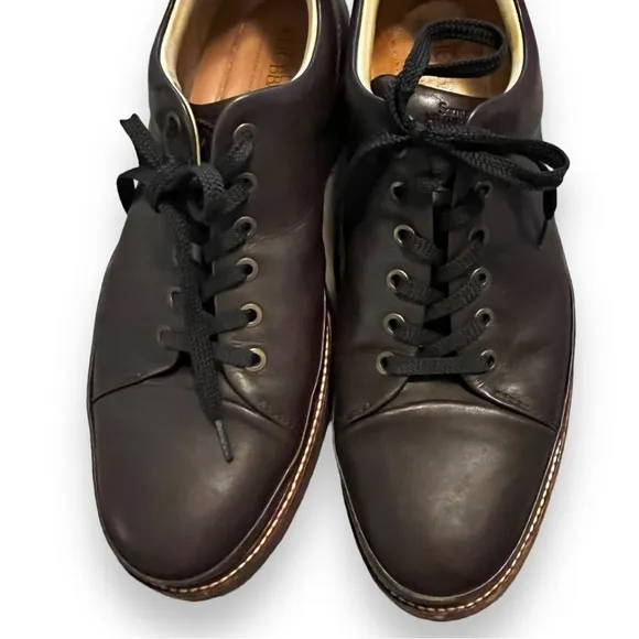 Samuel Hubbard Dress Fast Oxfords Leather Lace Up Vibram Sole Brown Mens 11