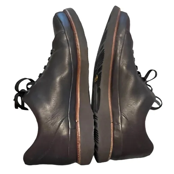 Samuel Hubbard Dress Fast Oxfords Leather Lace Up Vibram Sole Brown Mens 11