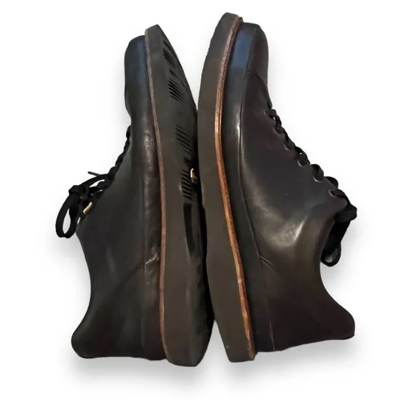Samuel Hubbard Dress Fast Oxfords Leather Lace Up Vibram Sole Brown Mens 11