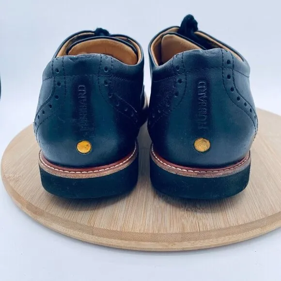 Samuel Hubbard Shoes Mens 11 45 Black Leather Market Cap Oxfords