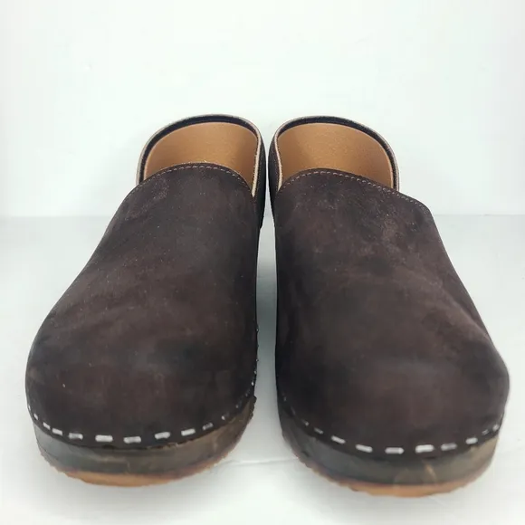 Sandgrens Brett Low Closed-Back Clogs Fudge Size EU‎ 39 US 8-8.5