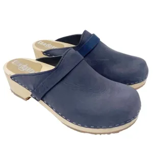 Sandgrens Tokyo Nubuck Leather Clog Size 40 NWOT