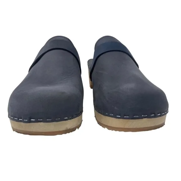 Sandgrens Tokyo Nubuck Leather Clog Size 40 NWOT
