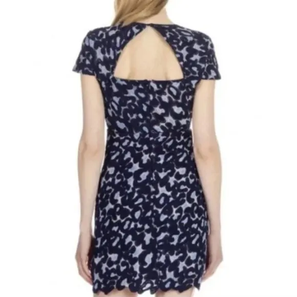 Sandro Marine Leo Lace Dress