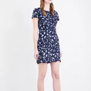 Sandro Marine Leo Lace Dress