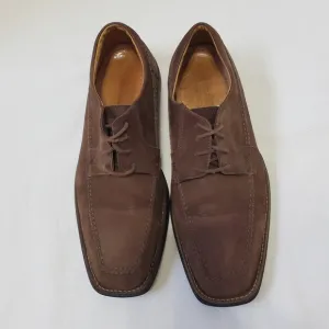 Sandro Moscoloni Brown Suede Oxfords