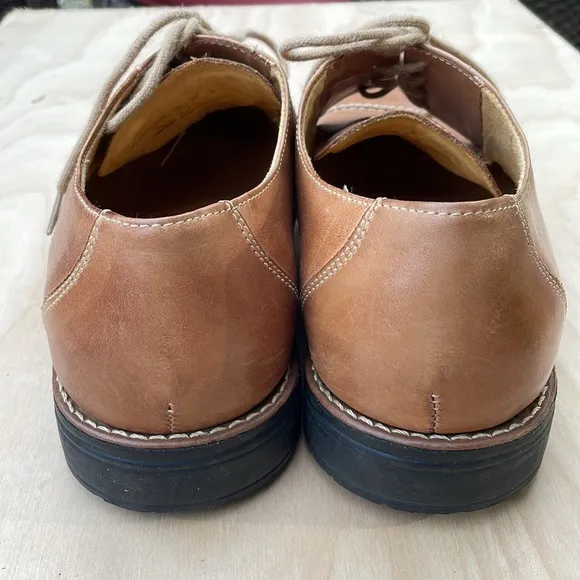 SANDRO MOSCOLONI Leather Bryan Cap Toe Derby Oxfords size 12 D