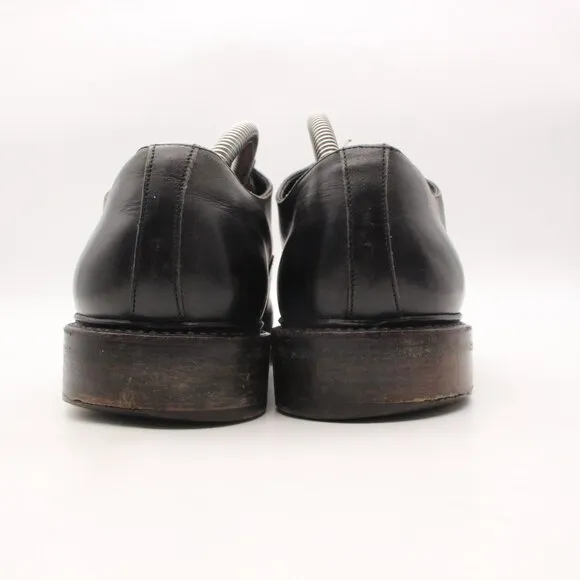Santoni Cap Toe Leather Dress Shoes Men's US 10 Fashion Oxfords Shoes Italy