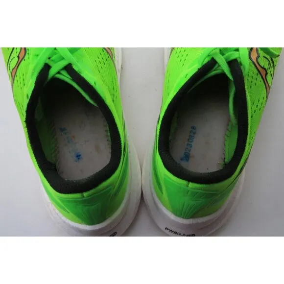 Saucony Endorphin Speed 3 Green Sneakers Shoes Road Running Mens NO INSOLES 9.5