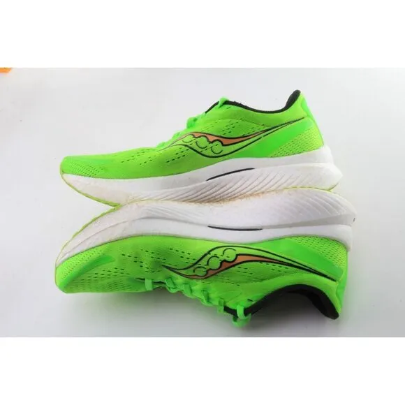 Saucony Endorphin Speed 3 Green Sneakers Shoes Road Running Mens NO INSOLES 9.5