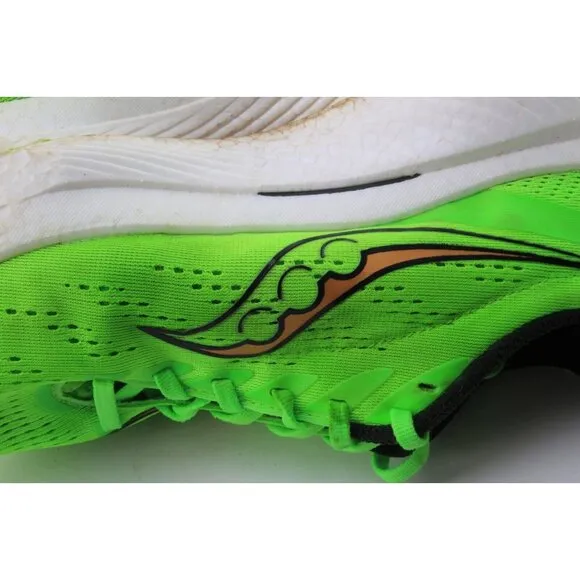 Saucony Endorphin Speed 3 Green Sneakers Shoes Road Running Mens NO INSOLES 9.5