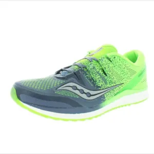 Saucony Freedom ISO 2 Gray Slime Athletic Running Shoes S20440-4 Men US 9