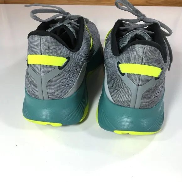 Saucony Guide 16 Running Shoes Mens Size 12 Gray Yellow Green S20810-15