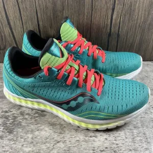 Saucony Kinvara 11 Women's Running Shoes Sneakers Teal Size 9 S10551-10