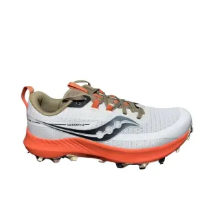 Saucony Peregrine 13 Womens Size 8.5 White Orange Trail Running Shoes S10838-85