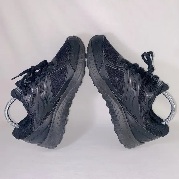 Saucony Women's Cohesion 13 Black Running Sneaker Shoes Size 7.5