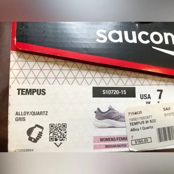 Saucony Women’s Tempus Running Shoes - Size 7 - New with defects