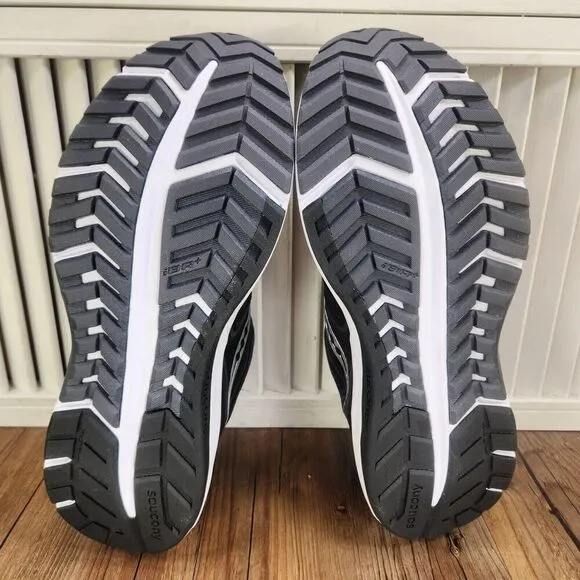 Saucony Omni 19 Mens Size 9 Black Road Running Trainers Sneakers Shoes S20570-40