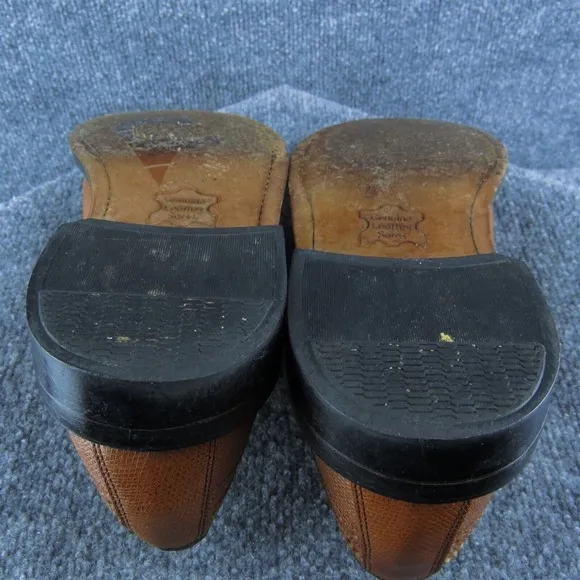 Sears 74607 Men Wingtip Oxfords‎ Shoes Brown Leather Lace Up Size 9 Medium