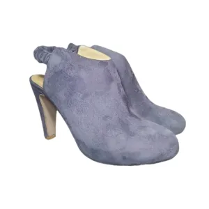 SEE BY CHLOE | Purple Suede Slingback Heels / Booties in Size‎ EU 37.5