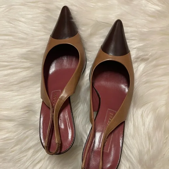 Sergio rossi slingback Heels