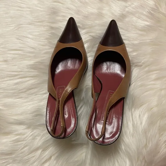 Sergio rossi slingback Heels