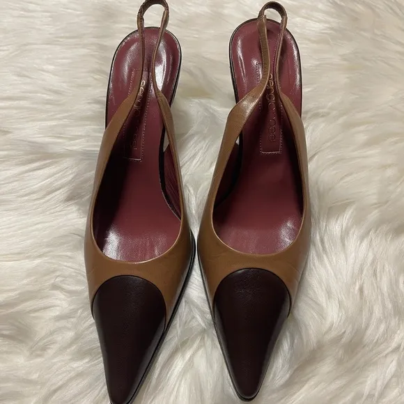 Sergio rossi slingback Heels