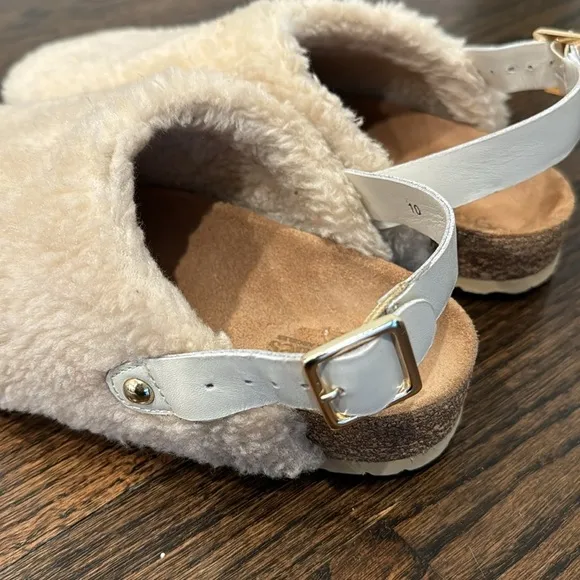 Seychelles buckle-up Sherpa clog size 10
