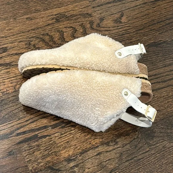 Seychelles buckle-up Sherpa clog size 10
