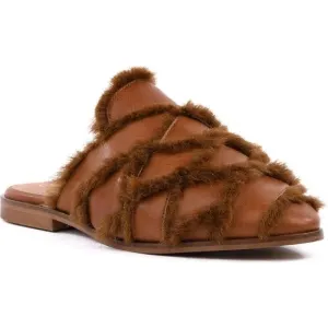 Seychelles Survival Cozy Womens Leather Slip On Mules 7.5