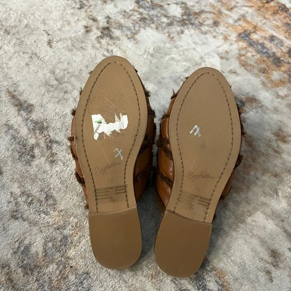 Seychelles Survival Cozy Womens Leather Slip On Mules 7.5