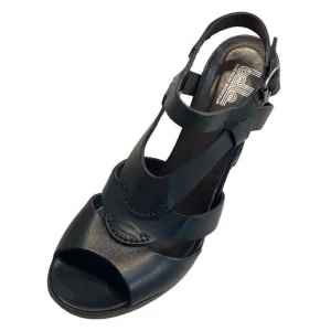 Sigerson Morrison Belle Leather Slingback Platform Heels Made in Italy sz 8