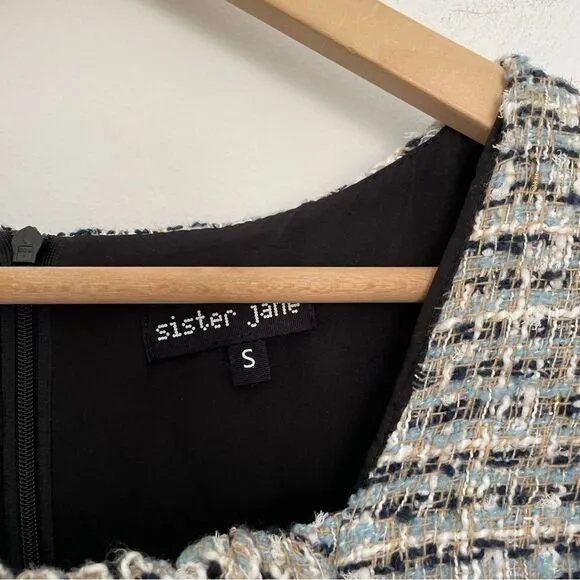 Sister Jane Waltz Tweed Confetti Dress