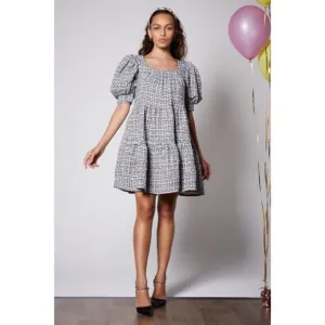 Sister Jane Waltz Tweed Confetti Dress