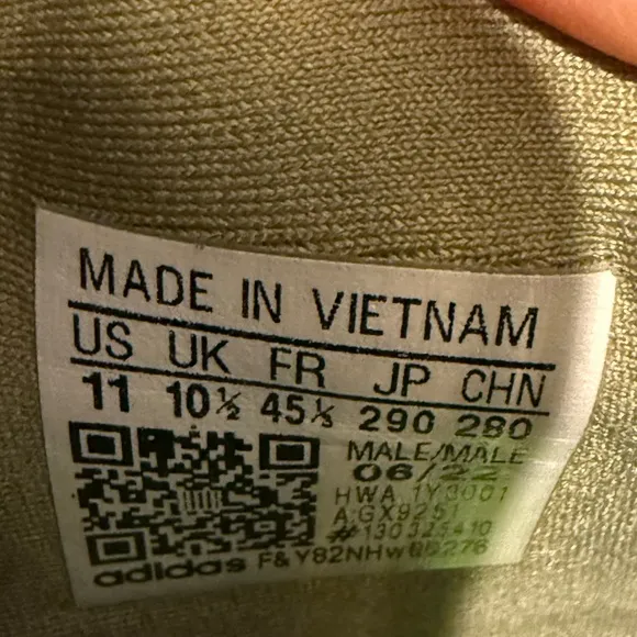 Size 11 - adidas 4DFWD 2 Focus Olive