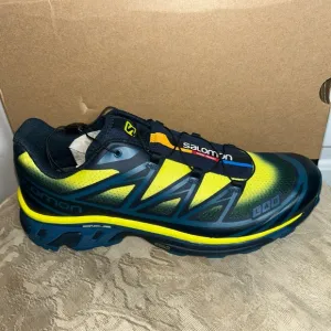 Size 11.5 - Salomon XT-6 Skyline Carbon Sunny Lime mens shoes