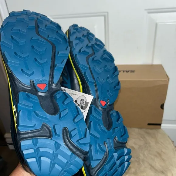 Size 11.5 - Salomon XT-6 Skyline Carbon Sunny Lime mens shoes