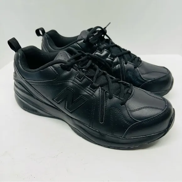 SIZE 14 New Balance 608v5 Mens Wide Fit Slip Resistant Work Shoes‎ Black